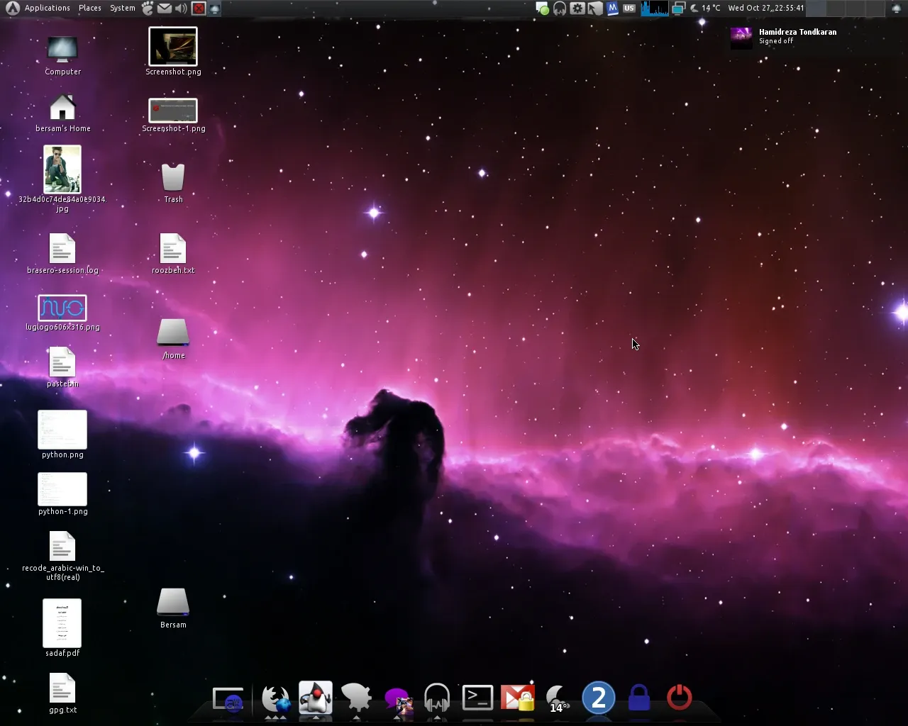 Arch Linux: Dasselbe Arch mit GNOME - den Desktop wählt man selbst