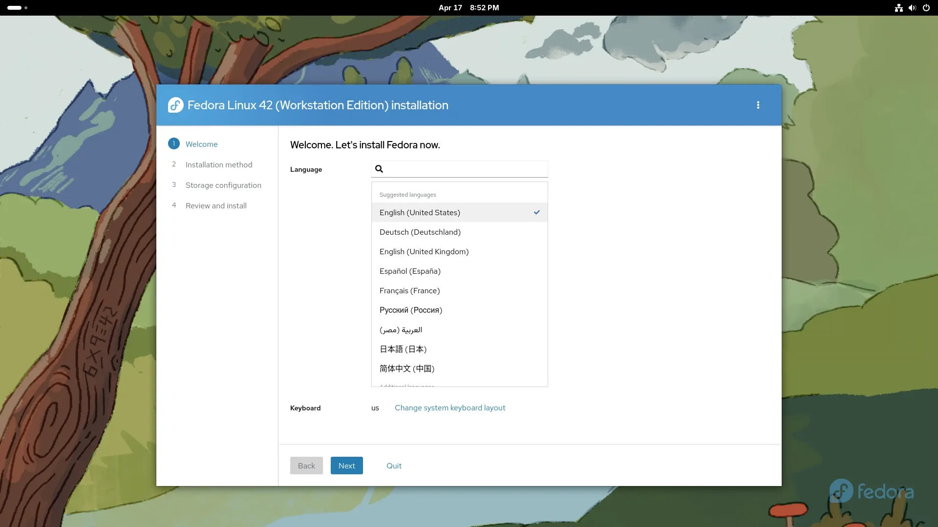 Fedora: Der Installer Anaconda mit neuer Oberfläche
