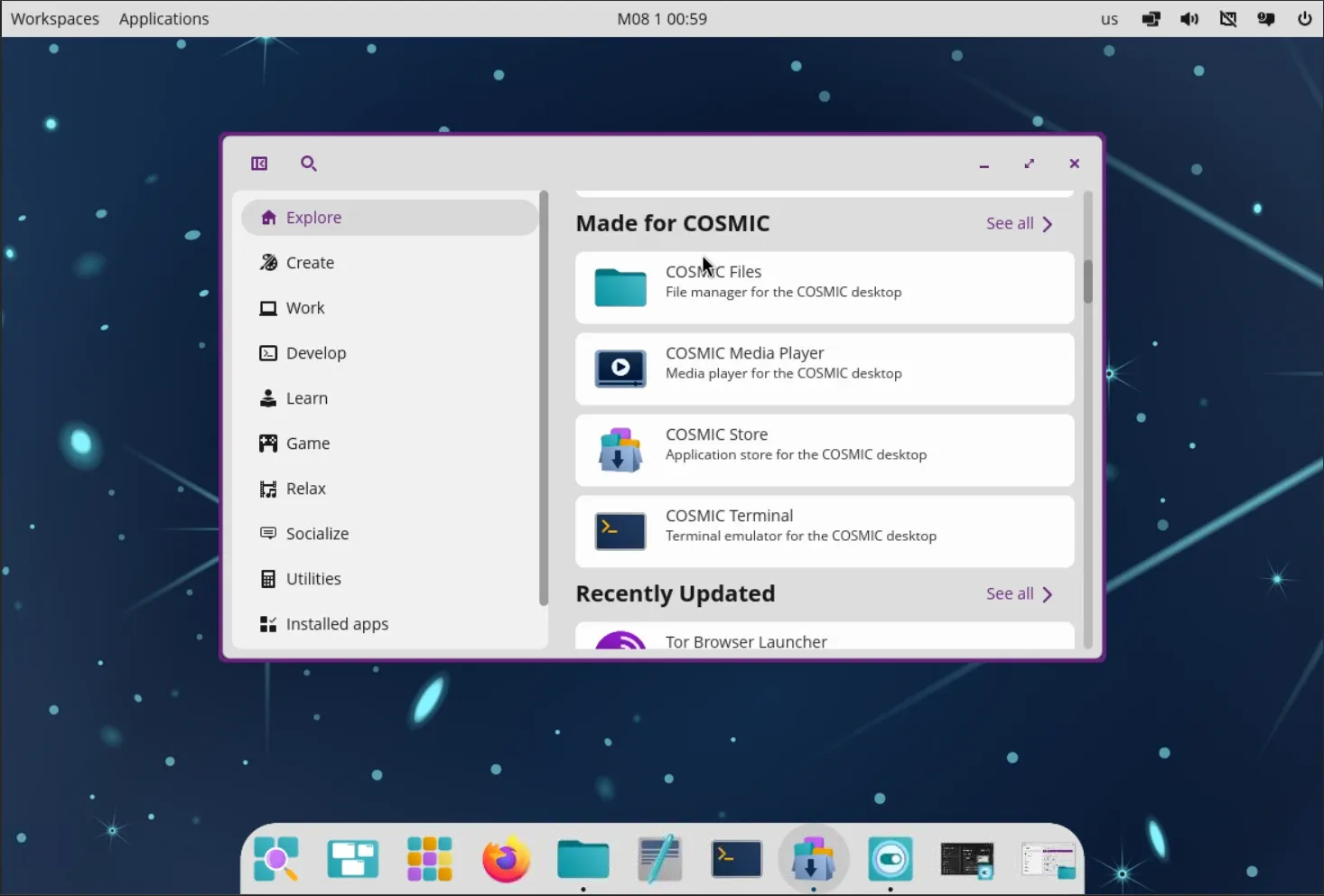 Pop!_OS: Der COSMIC Store zum Installieren von Programmen