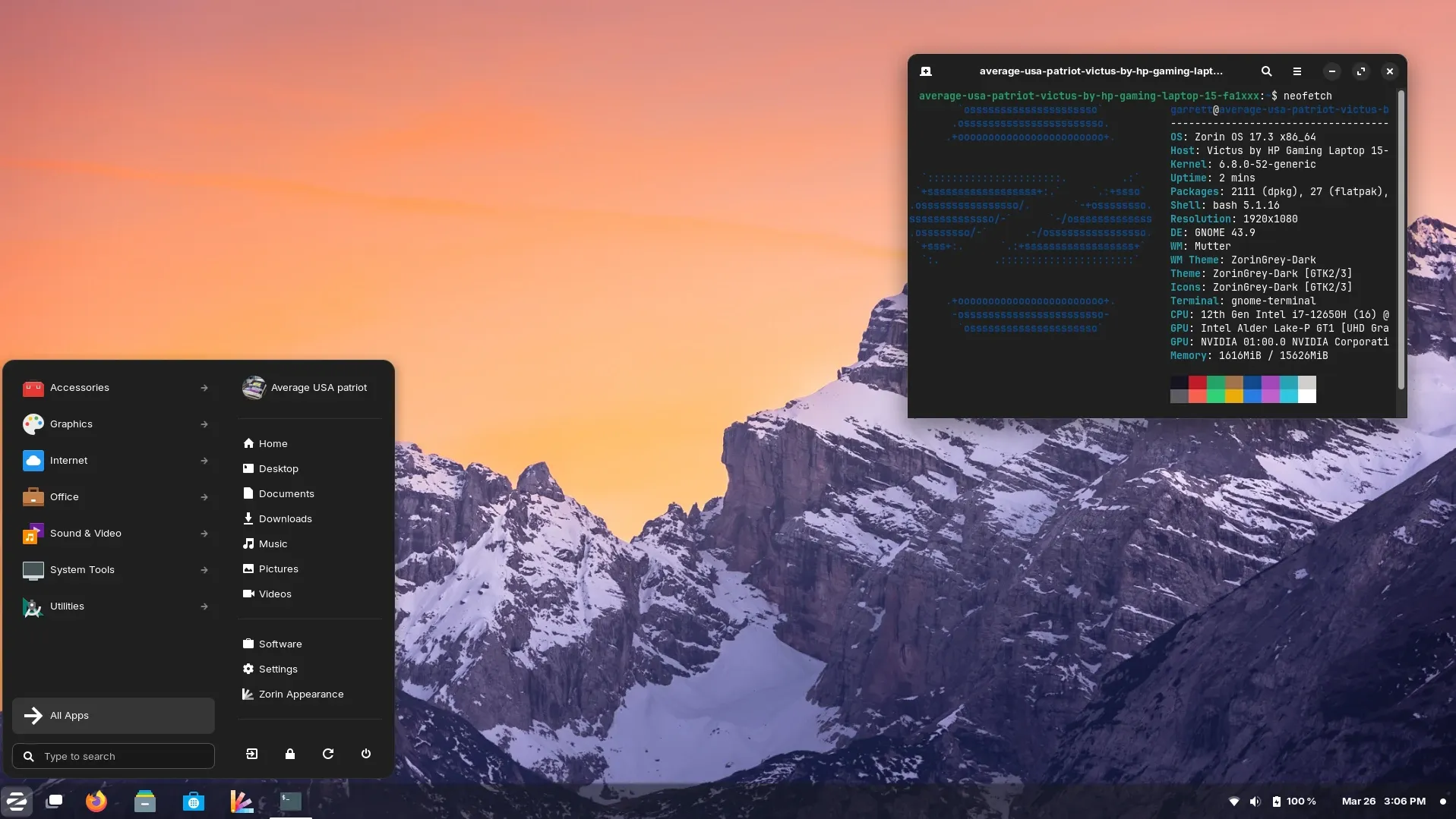 Zorin OS: Zorin OS - der Desktop im vertrauten Windows-Layout